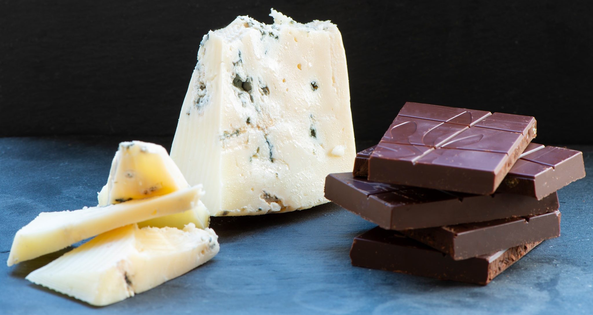 שוקולד עם גבינת רוקפור